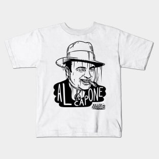 Al Capone Killer Portratis Kids T-Shirt